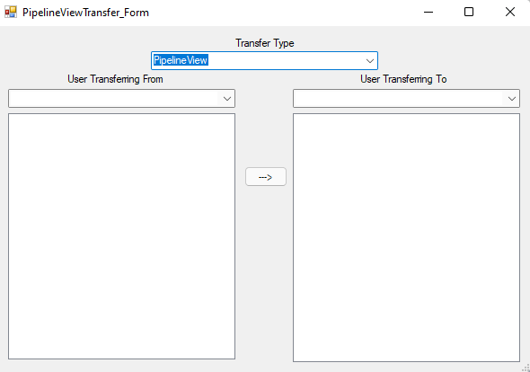 Pipeline View Transfer Tool